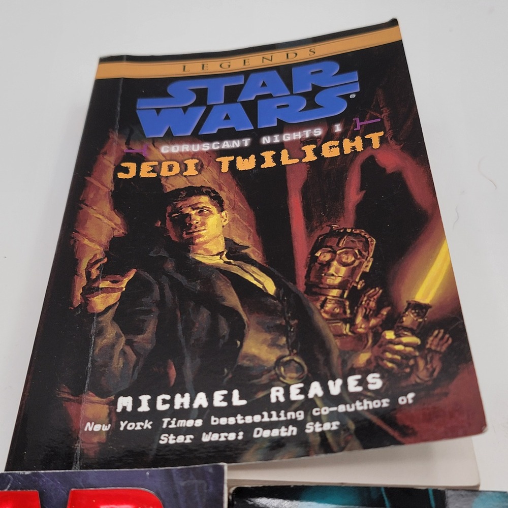 Michael Reaves Star Wars Coruscant Nights Trilogy Paperback‎ Legends Lot Good - Picture 2 of 15